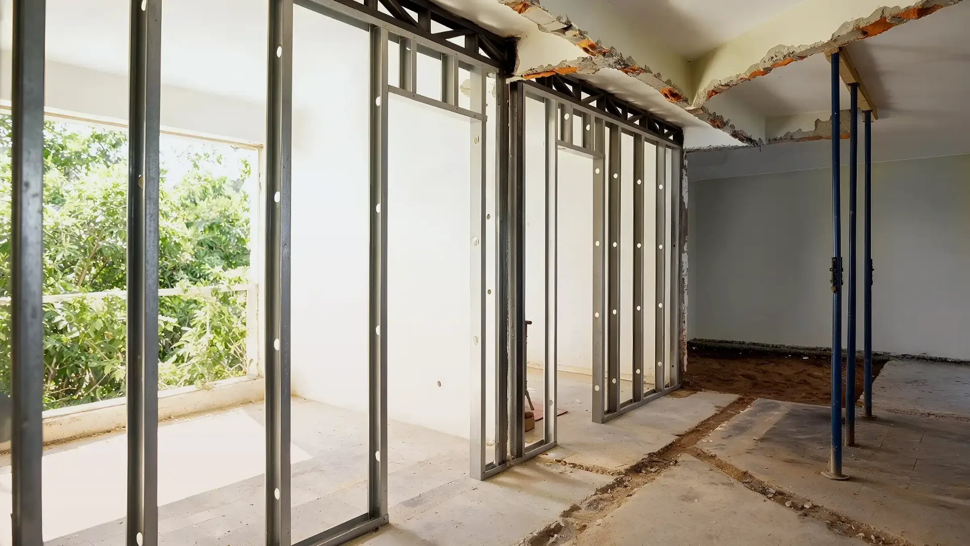 Reforma com estrutura em Steel Frame executada pela Levhaus